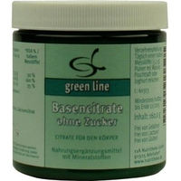 Produktbild von Nutritheke Green Line Basencitrate Mineralstoff-Komplex Pulver zuckerfrei