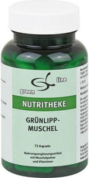 Nutritheke Grünlippmuschel Kapseln 75 Stück glutenfrei laktosefrei ohne Gelatine – Bild 1 von 2