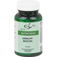 Produktbild von Nutritheke Grünlippmuschel Kapseln 75 Stück glutenfrei laktosefrei ohne Gelatine