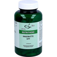 Produktbild von Nutritheke Hagebutte 400 Kapseln 120 Stück glutenfrei laktosefrei ohne Gelatine