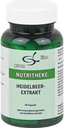 NUTRITHEKE Heidelbeerextrakt Kapseln 90 Stück glutenfrei und laktosefrei – Bild 1 von 3