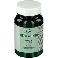 Produktbild von Nutritheke Hopfen 350 mg Kapseln vegan glutenfrei laktosefrei ohne Zusatzstoffe