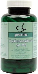 Nutritheke Hyaluronsäure 50 mg Kapseln 120 Stück laktosefrei und glutenfrei – Bild 1 von 2