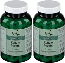 Nutritheke Kalium 200 mg Kapseln 120 Stück glutenfrei laktosefrei ohne Zusatzstoffe – Bild 1 von 2