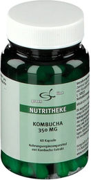 Nutritheke Kombucha 350 mg Kapseln vegan glutenfrei laktosefrei ohne Zusatzstoffe – Bild 1 von 2