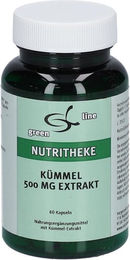 Nutritheke Kümmel Extrakt 500 mg Kapseln vegan glutenfrei laktosefrei 60 Stück – Bild 1 von 2