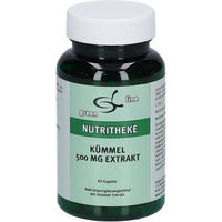 Produktbild von Nutritheke Kümmel Extrakt 500 mg Kapseln vegan glutenfrei laktosefrei 60 Stück
