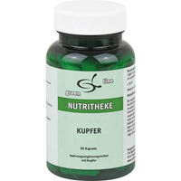 Produktbild von NUTRITHEKE Kupfer Kapseln 90 Stück glutenfrei laktosefrei ohne Gelatine