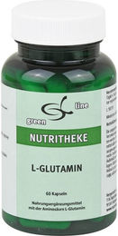 Nutritheke L-Glutamin 500 mg Kapseln 60 Stück glutenfrei laktosefrei ohne Gelatine – Bild 1 von 2