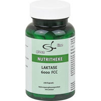 Produktbild von Nutritheke Lactase 6000 FCC Kapseln 100 Stück glutenfrei und ohne Gelatine