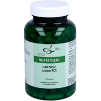 Produktbild von Nutritheke Laktase 12000 FCC Kapseln 120 Stück vegan glutenfrei