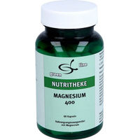 Produktbild von Nutritheke Magnesium Oxid Kapseln 400 mg 60 Stück glutenfrei laktosefrei ohne Gelatine