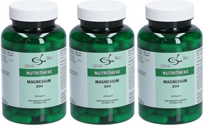 NUTRITHEKE Magnesium Oxid Kapseln vegan laktosefrei und glutenfrei 360 Stück – Bild 1 von 1