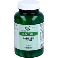 Produktbild von Nutritheke Magnesiumcitrat Kapseln 120 Stück glutenfrei laktosefrei ohne Gelatine
