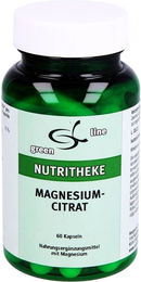 NUTRITHEKE Magnesiumcitrat Kapseln 60 Stück glutenfrei laktosefrei ohne Gelatine – Bild 1 von 3