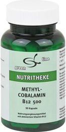 Nutritheke Methylcobalamin B12 500 Kapseln 90 Stück – Bild 1 von 3