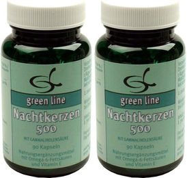 NUTRITHEKE Nachtkerzenöl Kapseln 180 Stück glutenfrei laktosefrei ohne Zusatzstoffe – Bild 1 von 1