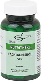 NUTRITHEKE Nachtkerzenöl Kapseln 90 Stück glutenfrei laktosefrei ohne Zusatzstoffe – Bild 1 von 2