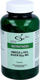 Nutritheke Omega 3 Algenöl Kapseln vegan 834 mg 90 Stück – Bild 1 von 3