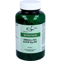Produktbild von Nutritheke Omega 3 Algenöl Kapseln vegan 834 mg 90 Stück