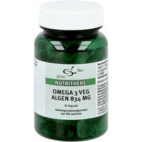 Produktbild von NUTRITHEKE Omega 3 Algenöl Kapseln vegan 834 mg