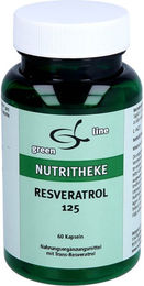 Nutritheke Resveratrol 125 Kapseln 60 Stück ohne Zusatzstoffe – Bild 1 von 2
