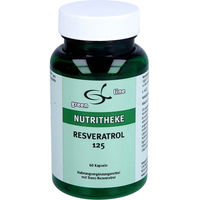 Produktbild von Nutritheke Resveratrol 125 Kapseln 60 Stück ohne Zusatzstoffe