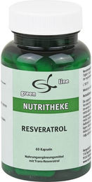 Nutritheke Resveratrol Kapseln 60 Stück glutenfrei und laktosefrei – Bild 1 von 2
