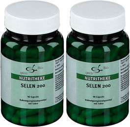 NUTRITHEKE Selen aus Selenhefe 200 mg Kapseln glutenfrei und laktosefrei – Bild 1 von 1