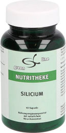NUTRITHEKE Silicium Kapseln glutenfrei laktosefrei ohne Gelatine 60 Stück – Bild 1 von 2