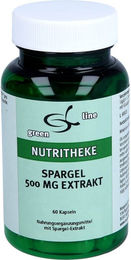 Nutritheke Spargel Extrakt 500 mg Kapseln vegan glutenfrei laktosefrei 60 Stück – Bild 1 von 2
