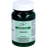 Produktbild von Nutritheke Spirulina Tabletten glutenfrei und laktosefrei 100 Stück