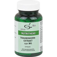 Produktbild von Nutritheke Traubenkernextrakt 150 mg Kapseln 120 Stück vegan glutenfrei laktosefrei