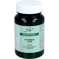 Produktbild von Nutritheke Vitamin B2 15 mg Kapseln 90 Stück vegan laktosefrei glutenfrei