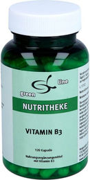 Nutritheke Vitamin B3 Niacin Kapseln 120 Stück laktosefrei und ohne Zusatzstoffe – Bild 1 von 3