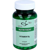 Produktbild von Nutritheke Vitamin B3 Niacin Kapseln 120 Stück laktosefrei und ohne Zusatzstoffe
