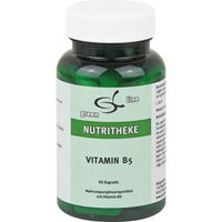 Produktbild von NUTRITHEKE Vitamin B5 Pantothensäure Kapseln 60 Stück glutenfrei laktosefrei ohne Gelatine