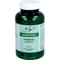 Produktbild von Nutritheke Vitamin D3 2000 I.E. Kapseln 180 Stück
