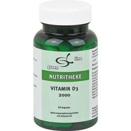 Nutritheke Vitamin D3 2000 I.E. Kapseln 90 Stück – Bild 1 von 2