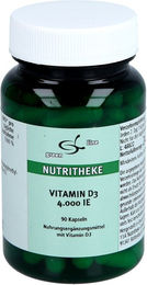 Nutritheke Vitamin D3 4000 I.E. Kapseln 90 Stück – Bild 1 von 2