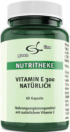 Nutritheke Vitamin E 300 Natürliche Kapseln 60 Stück – Bild 1 von 1