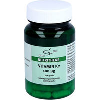 Produktbild von NUTRITHEKE Vitamin K2 100 µg Kapseln 30 Stück glutenfrei laktosefrei ohne Gelatine