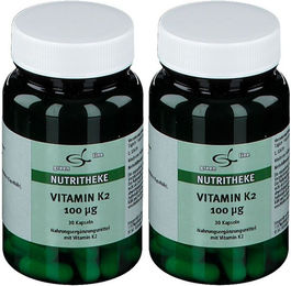 nutritheke Vitamin K2 100 µg Kapseln 60 Stück glutenfrei laktosefrei ohne Gelatine – Bild 1 von 1
