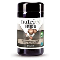 Produktbild von Nutriva Agaricus Bio Vegetarische Kapseln Vegan 60 Stück
