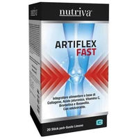 Produktbild von Nutriva Artiflex Fast mit Typ II Kollagen in 20 Stickpackungen