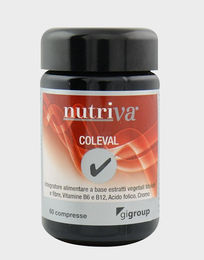 Nutriva Coleval Tabletten vegan zuckerfrei glutenfrei 60 Stück – Bild 1 von 1