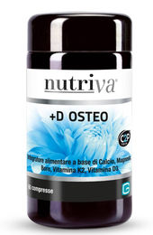 NUTRIVA +D OSTEO Citrat Tabletten vegan zuckerfrei glutenfrei 60 Stück – Bild 1 von 2