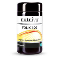 Produktbild von NUTRIVA FOLIX 400 Folsäure Tabletten vegan glutenfrei 100 Stück