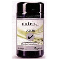 Produktbild von Nutriva Laxilen Tabletten mit Papain vegan glutenfrei zuckerfrei 60 Stück
