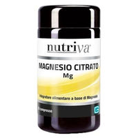 Produktbild von NUTRIVA Magnesiumcitrat Tabletten vegan zuckerfrei glutenfrei 50 Stück